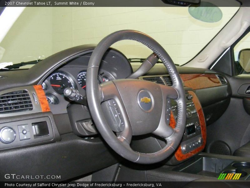 Summit White / Ebony 2007 Chevrolet Tahoe LT