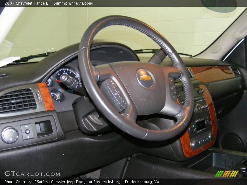 Summit White / Ebony 2007 Chevrolet Tahoe LT