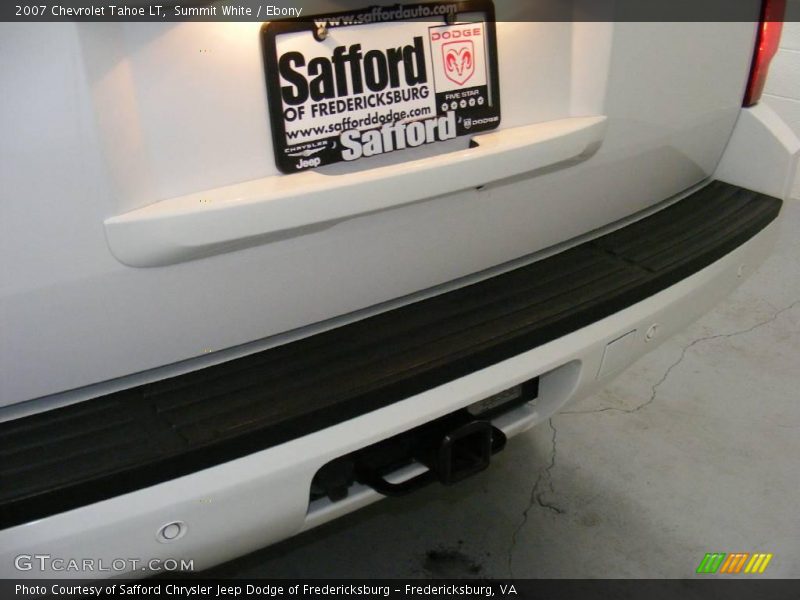 Summit White / Ebony 2007 Chevrolet Tahoe LT