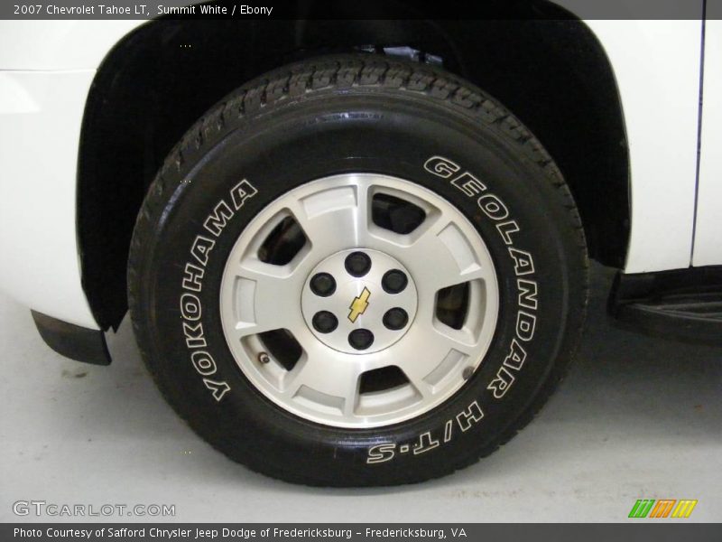 Summit White / Ebony 2007 Chevrolet Tahoe LT