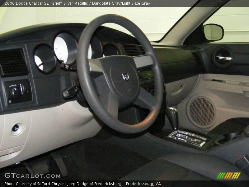 Bright Silver Metallic / Dark Slate Gray/Light Slate Gray 2006 Dodge Charger SE