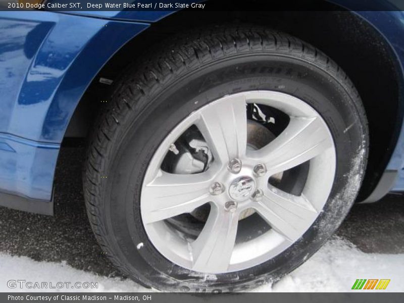 Deep Water Blue Pearl / Dark Slate Gray 2010 Dodge Caliber SXT