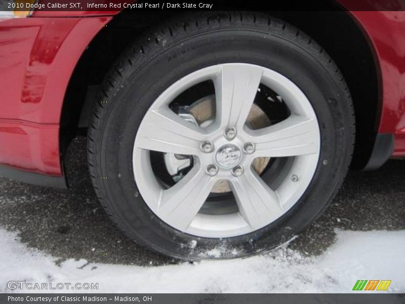 Inferno Red Crystal Pearl / Dark Slate Gray 2010 Dodge Caliber SXT
