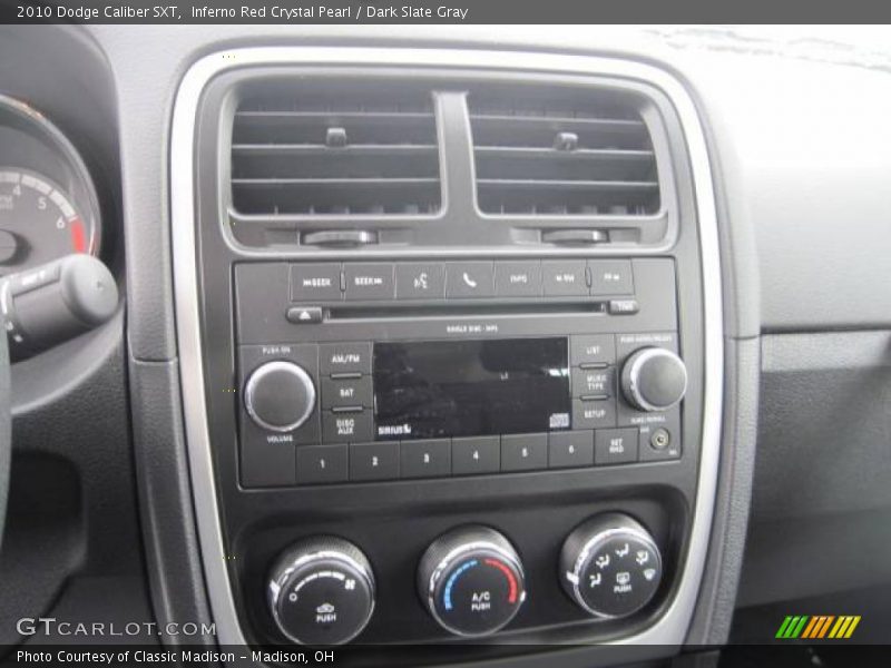 Inferno Red Crystal Pearl / Dark Slate Gray 2010 Dodge Caliber SXT