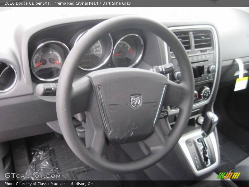 Inferno Red Crystal Pearl / Dark Slate Gray 2010 Dodge Caliber SXT