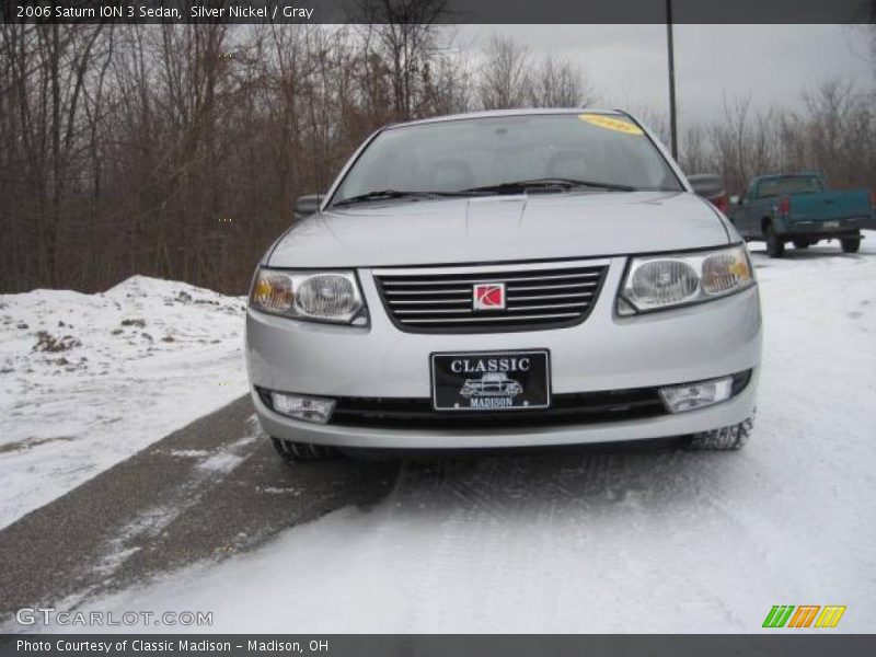 Silver Nickel / Gray 2006 Saturn ION 3 Sedan