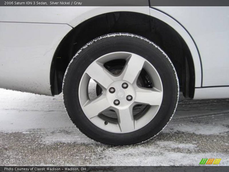 Silver Nickel / Gray 2006 Saturn ION 3 Sedan