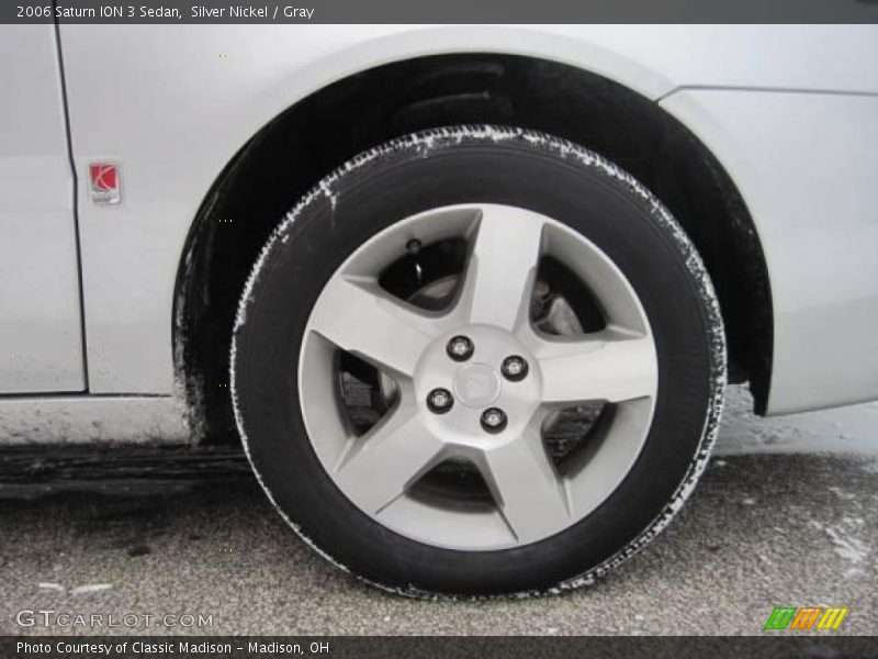 Silver Nickel / Gray 2006 Saturn ION 3 Sedan