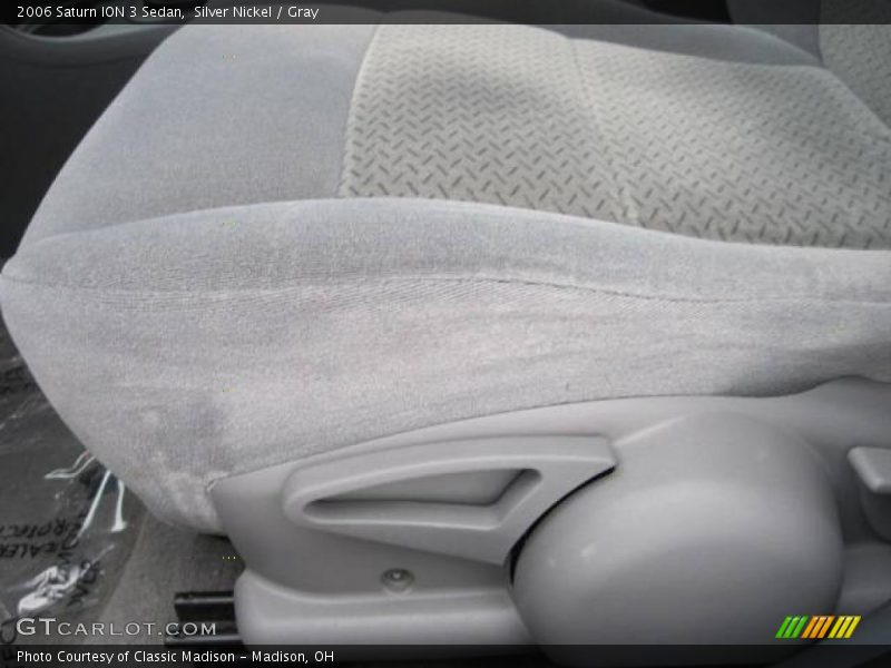 Silver Nickel / Gray 2006 Saturn ION 3 Sedan