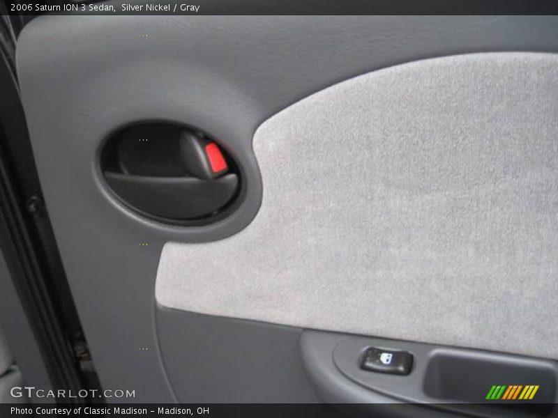 Silver Nickel / Gray 2006 Saturn ION 3 Sedan