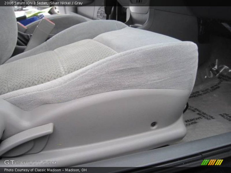 Silver Nickel / Gray 2006 Saturn ION 3 Sedan