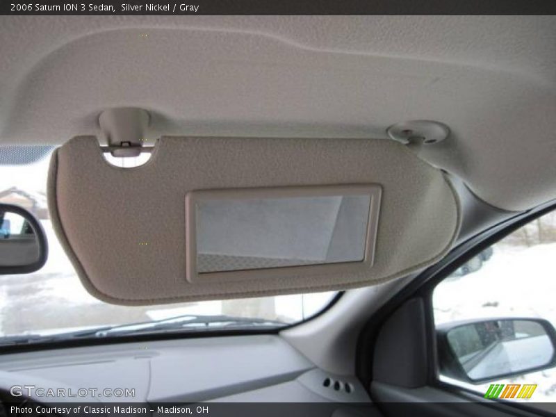 Silver Nickel / Gray 2006 Saturn ION 3 Sedan