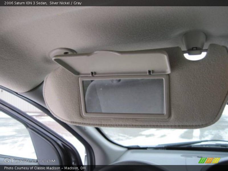 Silver Nickel / Gray 2006 Saturn ION 3 Sedan