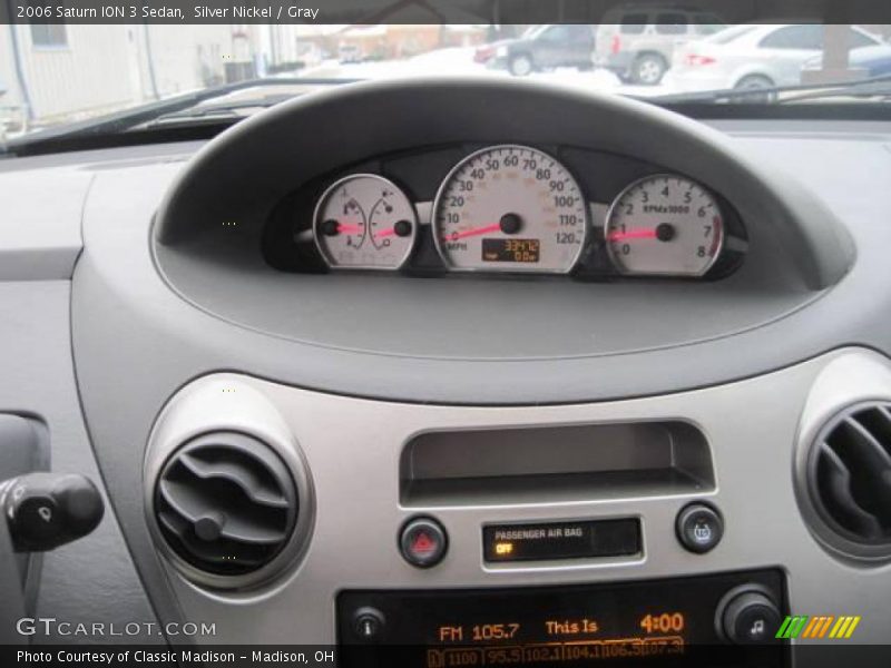 Silver Nickel / Gray 2006 Saturn ION 3 Sedan