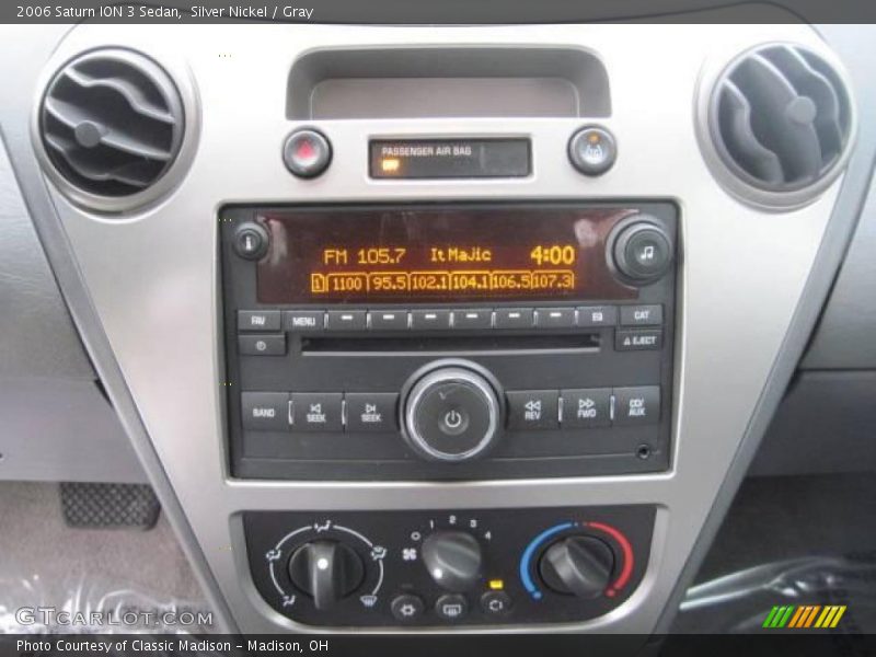Silver Nickel / Gray 2006 Saturn ION 3 Sedan
