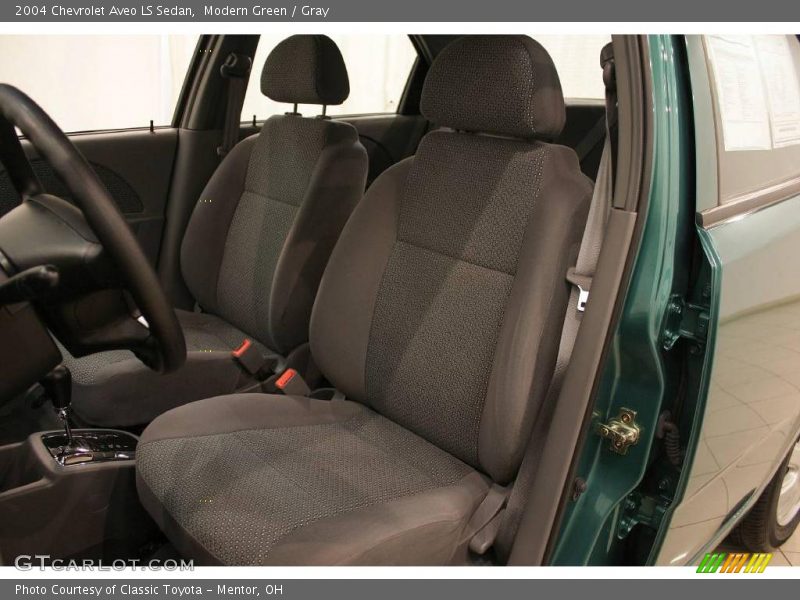 Modern Green / Gray 2004 Chevrolet Aveo LS Sedan