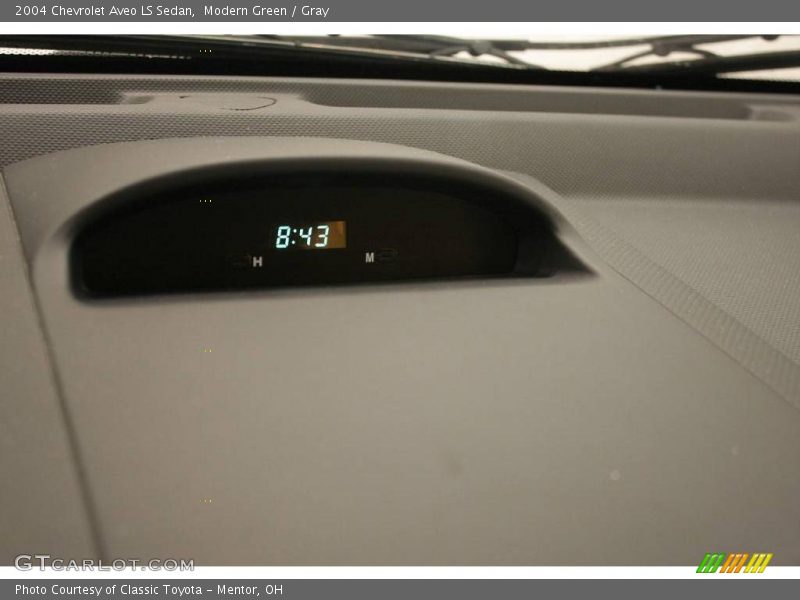 Modern Green / Gray 2004 Chevrolet Aveo LS Sedan