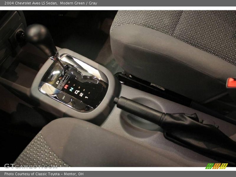 Modern Green / Gray 2004 Chevrolet Aveo LS Sedan