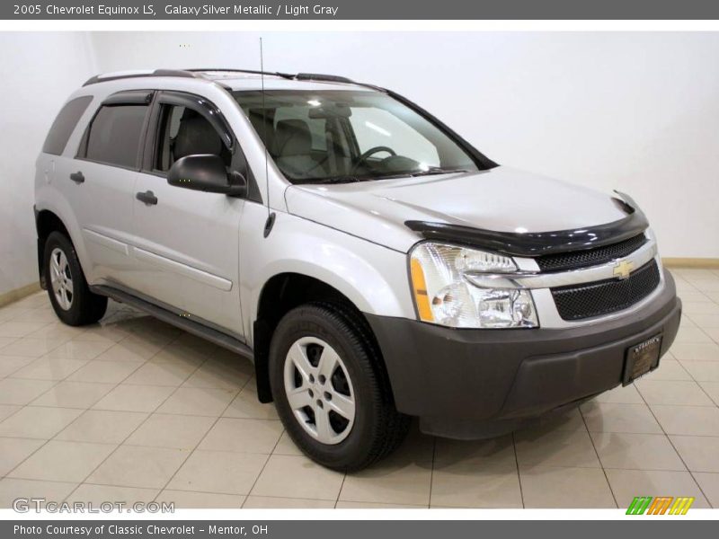 Galaxy Silver Metallic / Light Gray 2005 Chevrolet Equinox LS