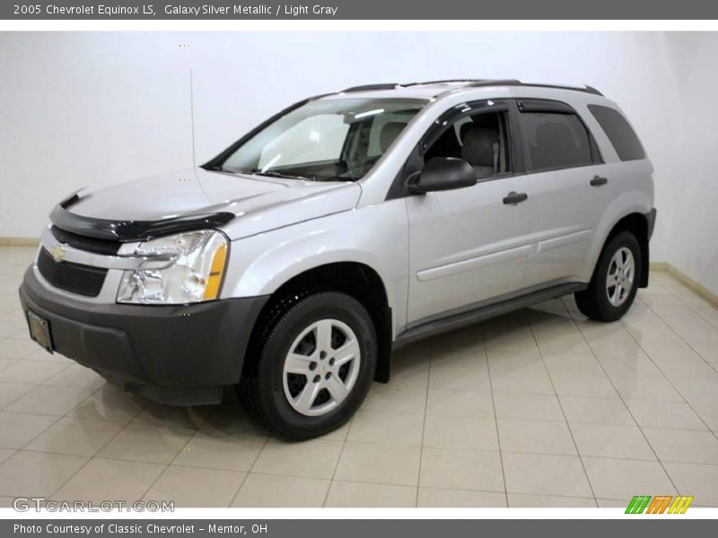 Galaxy Silver Metallic / Light Gray 2005 Chevrolet Equinox LS