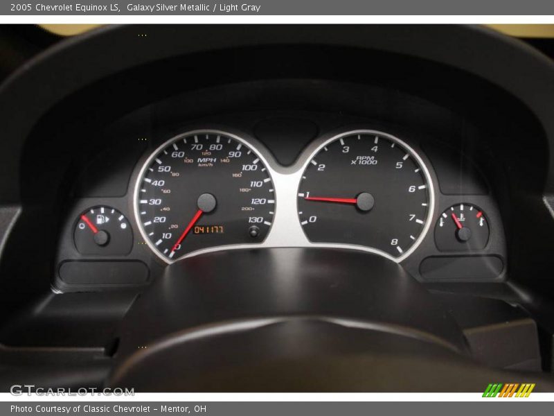 Galaxy Silver Metallic / Light Gray 2005 Chevrolet Equinox LS