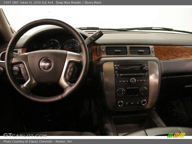 Deep Blue Metallic / Ebony Black 2007 GMC Yukon XL 1500 SLE 4x4