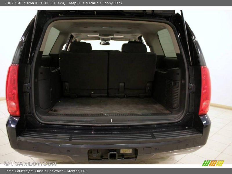 Deep Blue Metallic / Ebony Black 2007 GMC Yukon XL 1500 SLE 4x4