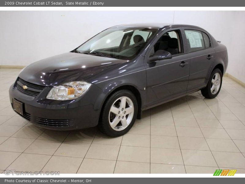 Slate Metallic / Ebony 2009 Chevrolet Cobalt LT Sedan