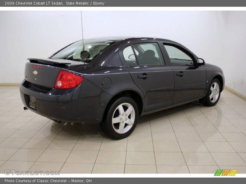 Slate Metallic / Ebony 2009 Chevrolet Cobalt LT Sedan