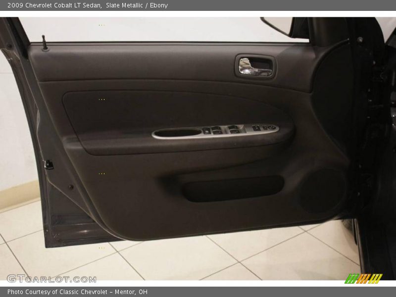 Slate Metallic / Ebony 2009 Chevrolet Cobalt LT Sedan