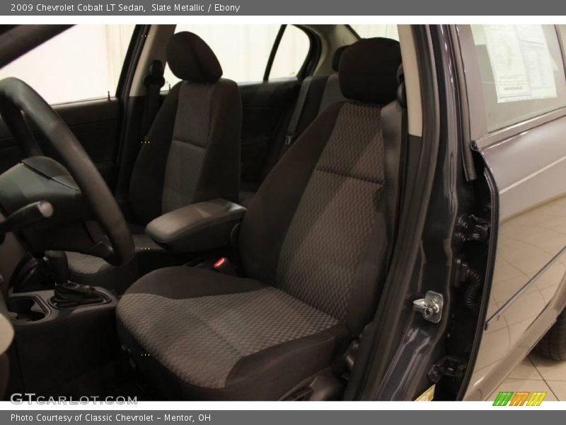 Slate Metallic / Ebony 2009 Chevrolet Cobalt LT Sedan