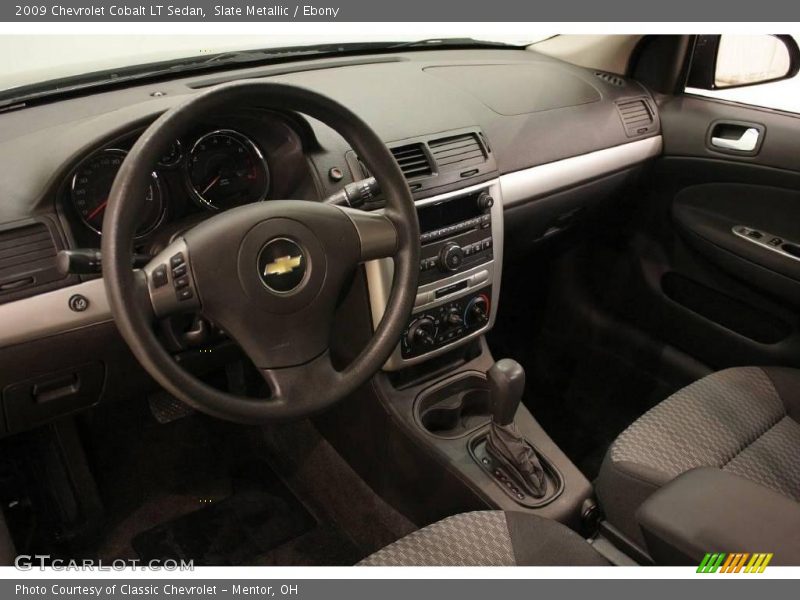 Slate Metallic / Ebony 2009 Chevrolet Cobalt LT Sedan