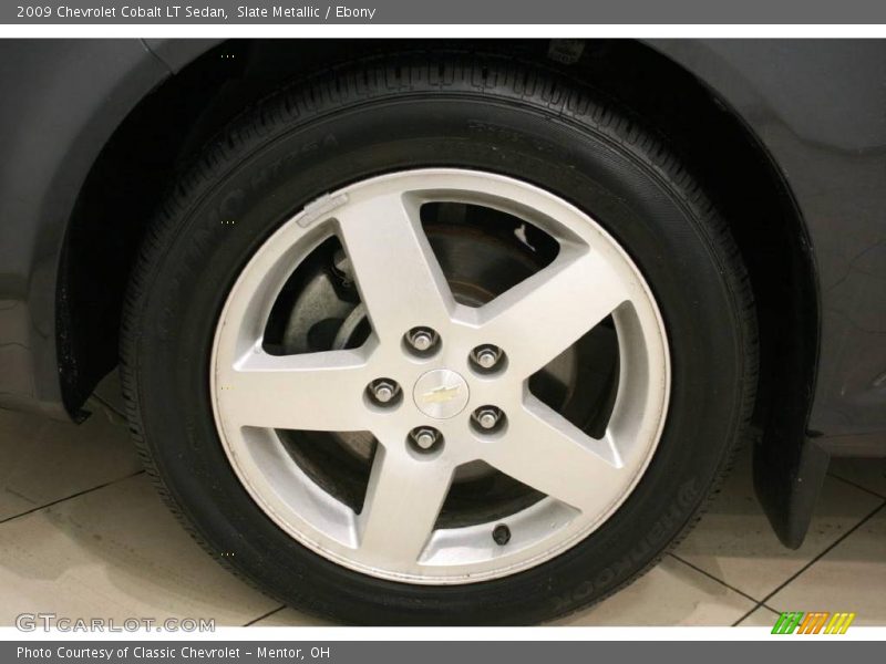 Slate Metallic / Ebony 2009 Chevrolet Cobalt LT Sedan