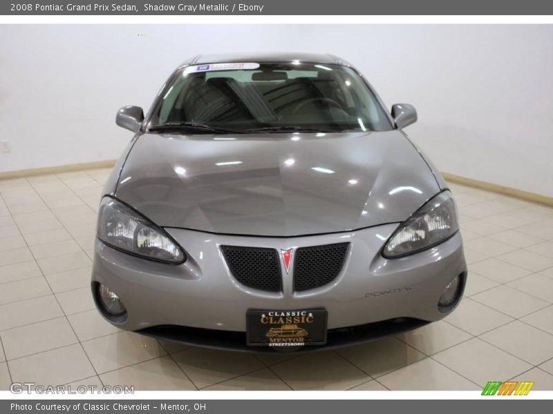 Shadow Gray Metallic / Ebony 2008 Pontiac Grand Prix Sedan