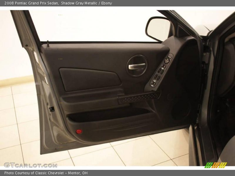 Shadow Gray Metallic / Ebony 2008 Pontiac Grand Prix Sedan