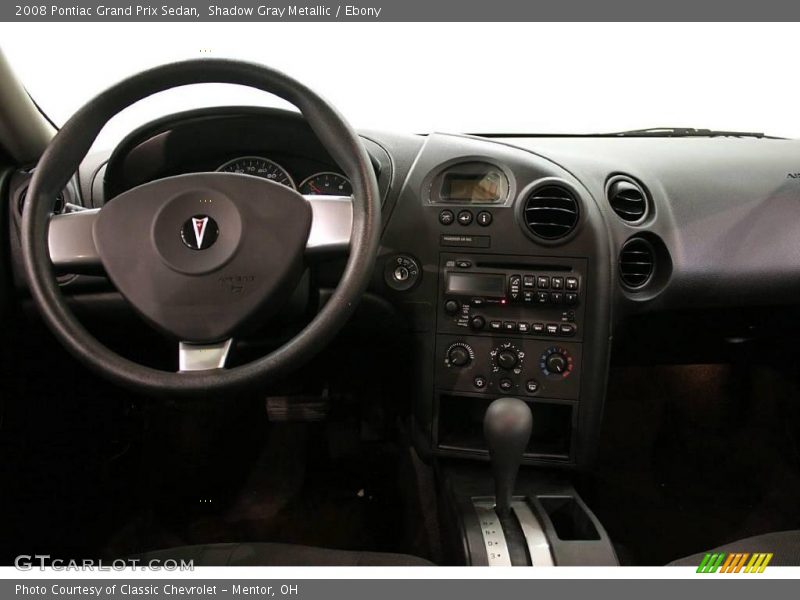 Shadow Gray Metallic / Ebony 2008 Pontiac Grand Prix Sedan