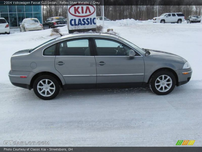 Reflex Silver Metallic / Grey 2004 Volkswagen Passat GLS Sedan