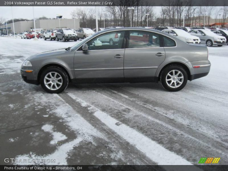 Reflex Silver Metallic / Grey 2004 Volkswagen Passat GLS Sedan