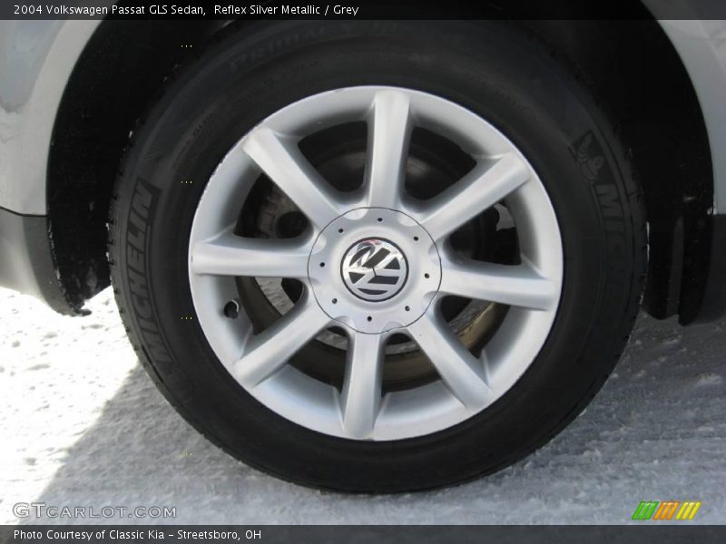 Reflex Silver Metallic / Grey 2004 Volkswagen Passat GLS Sedan