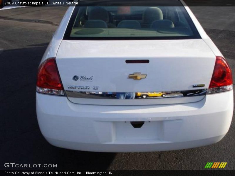 White / Neutral 2009 Chevrolet Impala LT