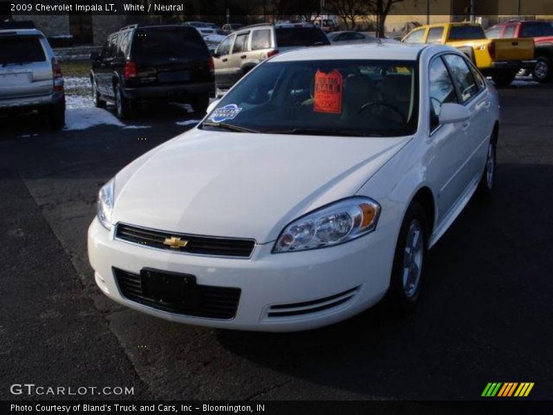 White / Neutral 2009 Chevrolet Impala LT