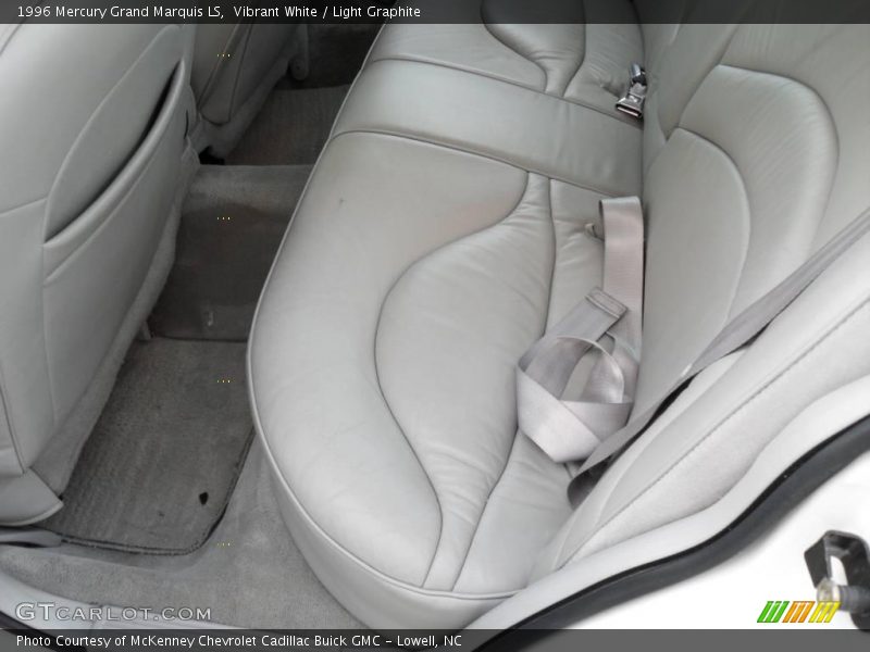 Vibrant White / Light Graphite 1996 Mercury Grand Marquis LS