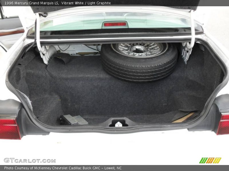 Vibrant White / Light Graphite 1996 Mercury Grand Marquis LS