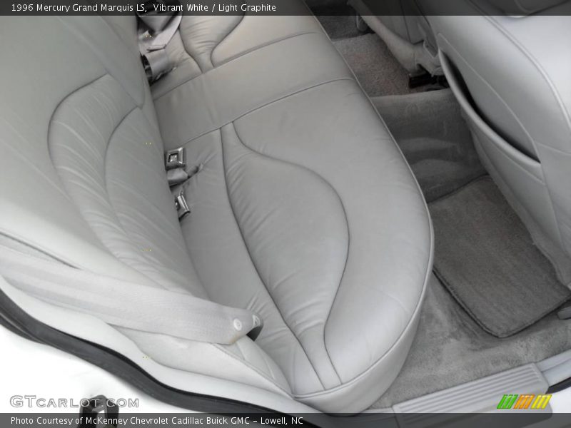 Vibrant White / Light Graphite 1996 Mercury Grand Marquis LS