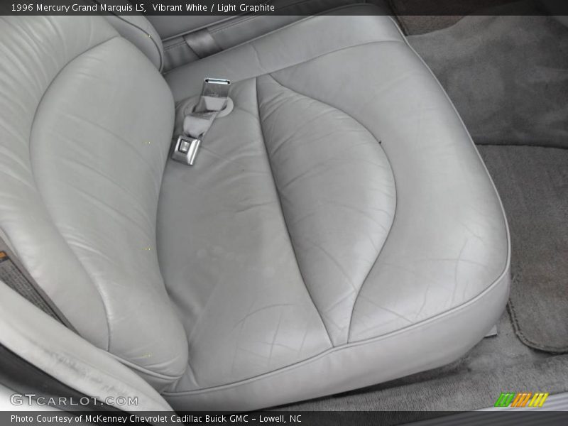 Vibrant White / Light Graphite 1996 Mercury Grand Marquis LS