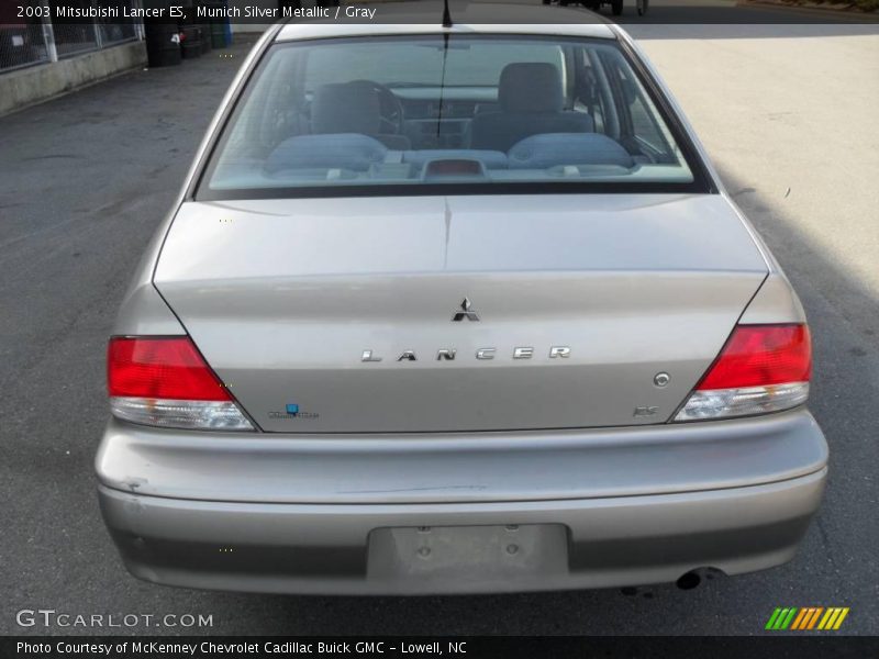 Munich Silver Metallic / Gray 2003 Mitsubishi Lancer ES