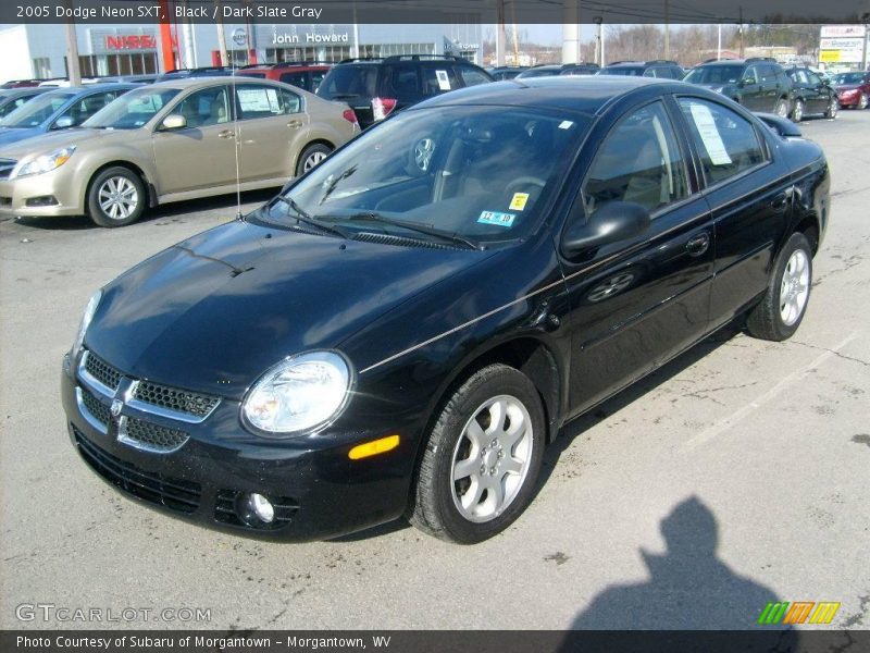 Black / Dark Slate Gray 2005 Dodge Neon SXT