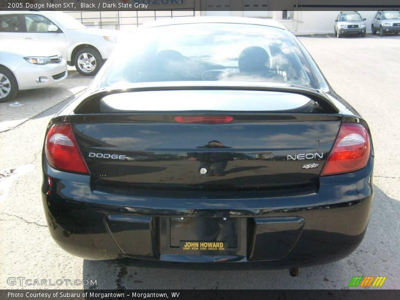 Black / Dark Slate Gray 2005 Dodge Neon SXT