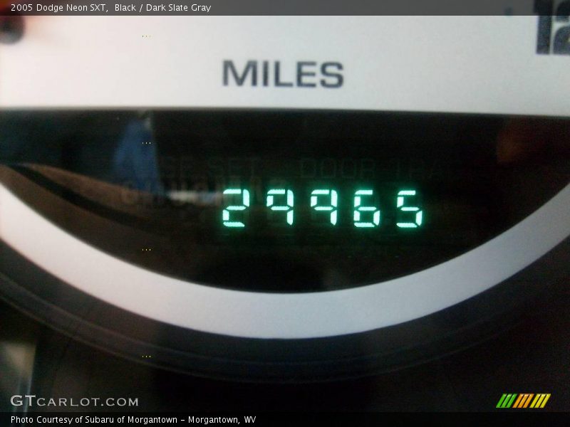 Black / Dark Slate Gray 2005 Dodge Neon SXT