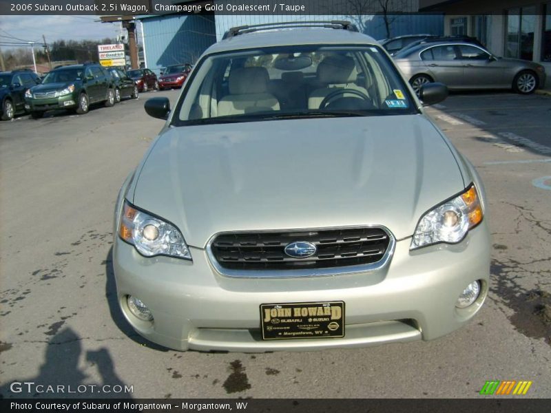 Champagne Gold Opalescent / Taupe 2006 Subaru Outback 2.5i Wagon